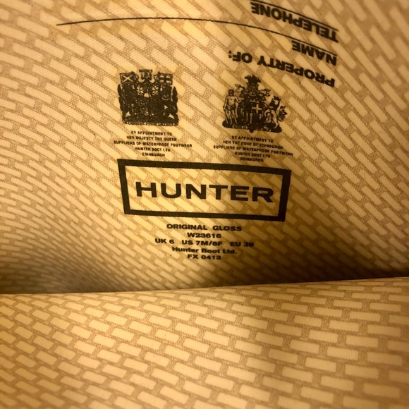 Hunters Rain Boots - Picture 3 of 4